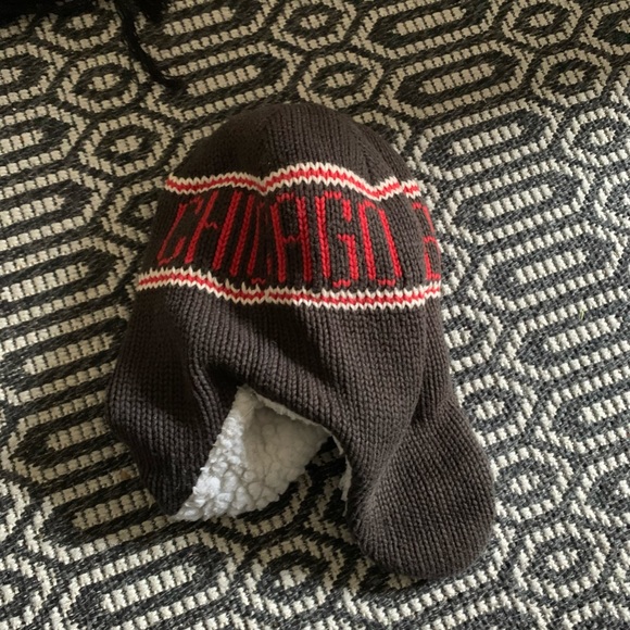 Chicago Blackhawk Trapper Hat - Picture 2 of 7